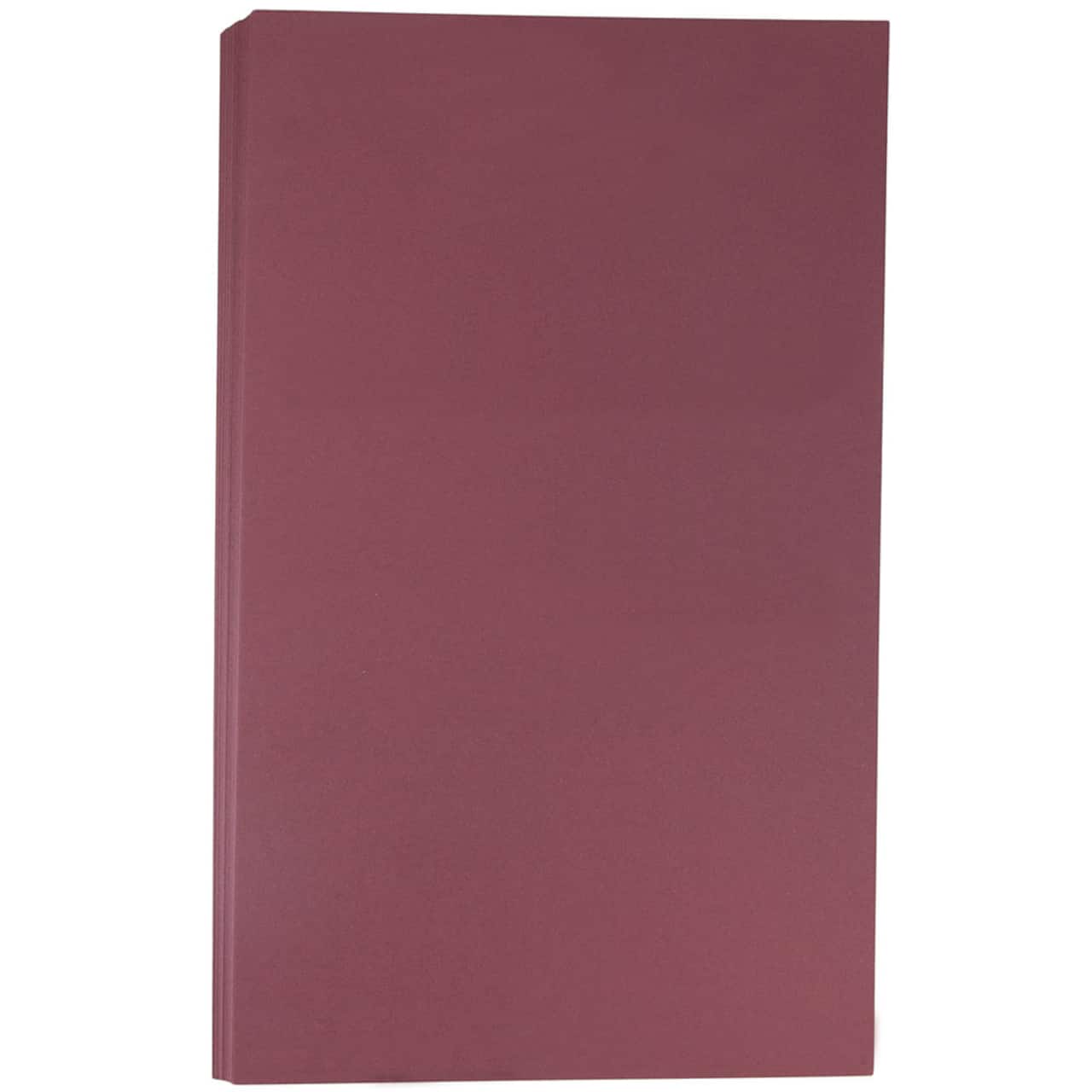 JAM Paper 8.5" x 14" 80lb. Matte Cover Cardstock Pack, 50 Sheets
